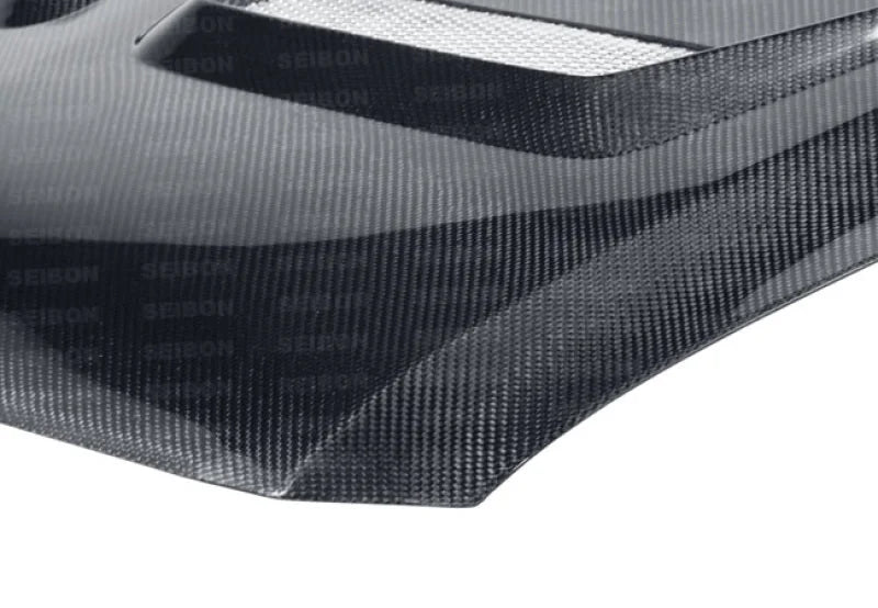 Seibon 04-08 Acura TL CW-Style Carbon Fiber Hood - Main Product View