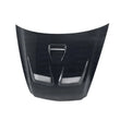 Load image into Gallery viewer, Seibon 04-08 Acura TL CW-Style Carbon Fiber Hood - Back View