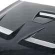 Load image into Gallery viewer, Seibon 04-08 Acura TL CW-Style Carbon Fiber Hood - Installation View