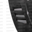 Load image into Gallery viewer, Seibon 04-08 Mazda RX8 TS Carbon Fiber Hood - Side View