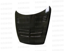 Load image into Gallery viewer, Seibon 04-08 Mazda RX8 TSII Carbon Fiber Hood - Main Product View