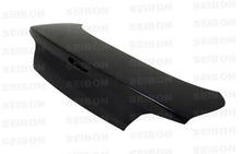 Load image into Gallery viewer, Seibon 04-10 RX-8 Carbon Fiber Trunk Lid - Side View