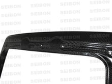 Load image into Gallery viewer, Seibon 05-06 Scion TC OEM Carbon Fiber Trunk Lid - Side View
