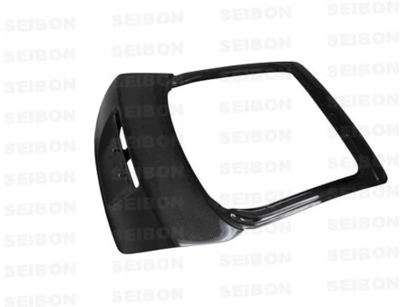 Seibon 05-06 Scion TC OEM Carbon Fiber Trunk Lid - Installation View