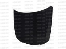 Load image into Gallery viewer, Seibon 05-08 BMW 3 Series 4 dr (Excl 10/04-05/08 M3) OEM Carbon Fiber Hood - Main Product View