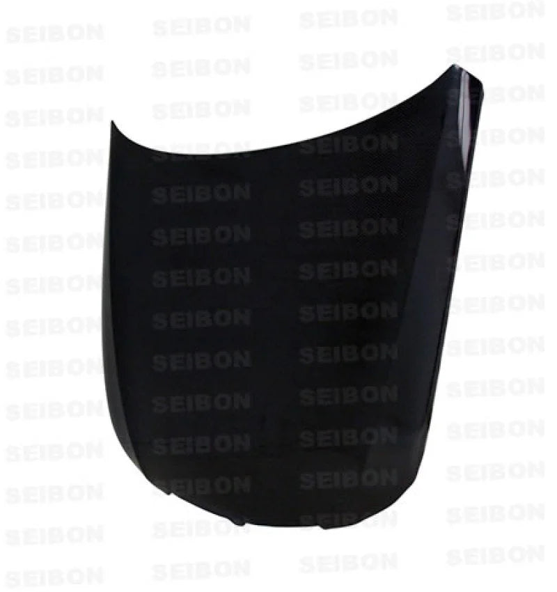 Seibon 05-08 BMW 3 Series 4 dr (Excl 10/04-05/08 M3) OEM Carbon Fiber Hood - Side View