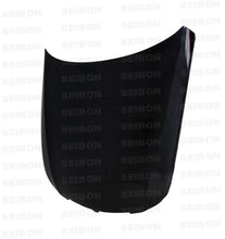 Load image into Gallery viewer, Seibon 05-08 BMW 3 Series 4 dr (Excl 10/04-05/08 M3) OEM Carbon Fiber Hood - Side View