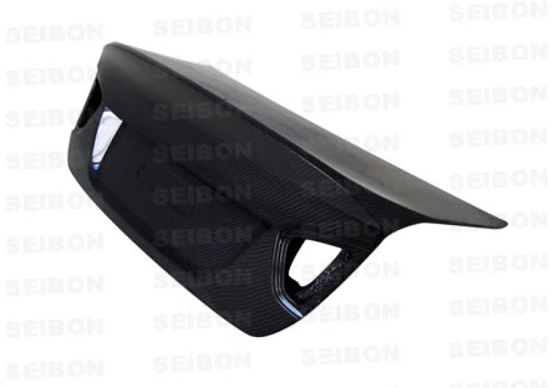 Seibon 05-08 BMW E90 (Fits 2008 M3 Only) 3-Series 4dr CSL Carbon Fiber Trunk Lid - Main Product View