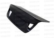 Load image into Gallery viewer, Seibon 05-08 BMW E90 (Fits 2008 M3 Only) 3-Series 4dr CSL Carbon Fiber Trunk Lid - Main Product View