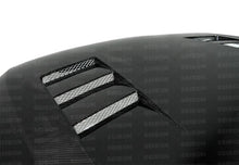 Load image into Gallery viewer, Seibon 05-10 Scion tC (ANT10L) TS-Style Carbon Fiber Hood - Back View