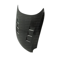 Load image into Gallery viewer, Seibon 05-10 Scion tC (ANT10L) TS-Style Carbon Fiber Hood - Installation View
