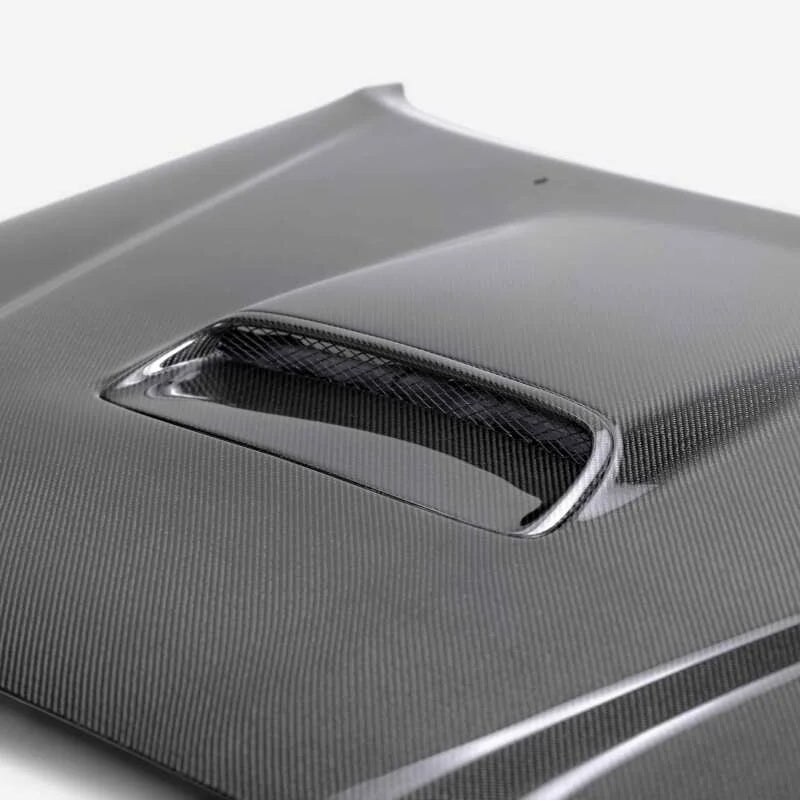 Seibon 05-11 Toyota Tacoma TR-Style Carbon Fiber Hood - Additional View 9