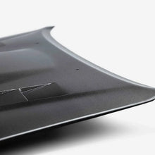 Load image into Gallery viewer, Seibon 05-11 Toyota Tacoma TS-Style Carbon Fiber Hood - Side View