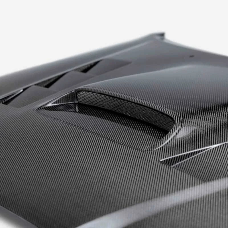 Seibon 05-11 Toyota Tacoma TS-Style Carbon Fiber Hood - Additional View 6