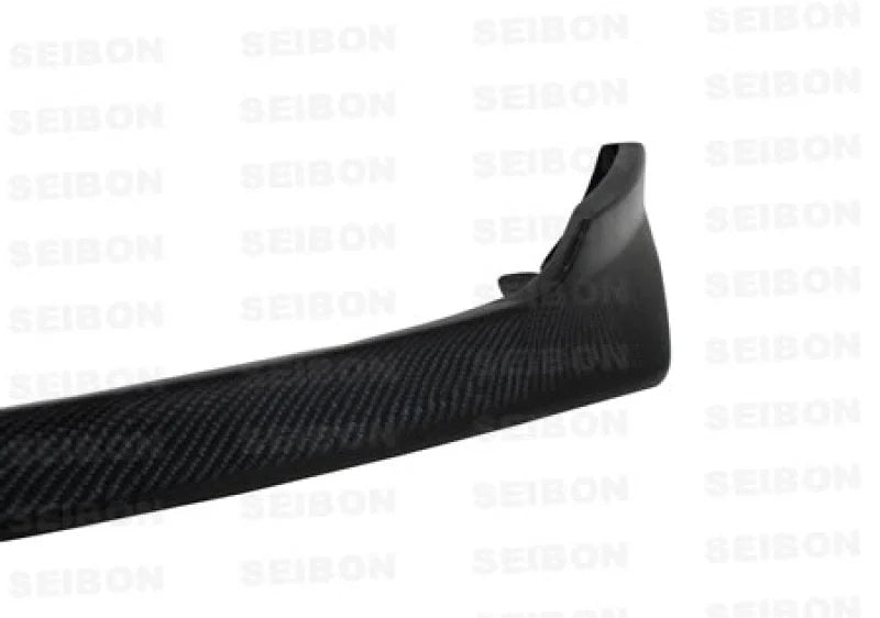 Seibon 06-07 EVO IX RA Carbon FIber Front Lip - Main Product View