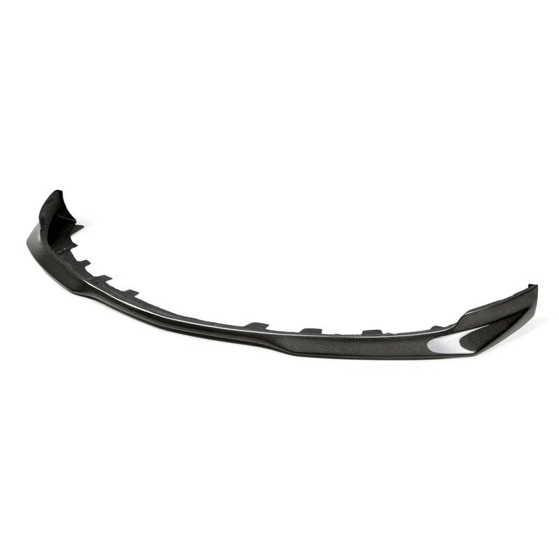 Seibon 06-07 EVO IX RA Carbon FIber Front Lip - Side View