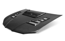 Load image into Gallery viewer, Seibon 06-07 Subaru WRX/STi CW Carbon Fiber Hood - Back View