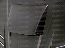 Load image into Gallery viewer, Seibon 06-07 Subaru WRX/STi CWII Carbon Fiber Hood - Side View