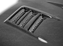 Load image into Gallery viewer, Seibon 06-07 Subaru WRX/STi CWII Carbon Fiber Hood - Additional View 7