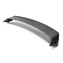 Load image into Gallery viewer, Seibon 06-07 Subaru WRX/STi Carbon Fiber CH Style Rear Roof Spoiler - Back View