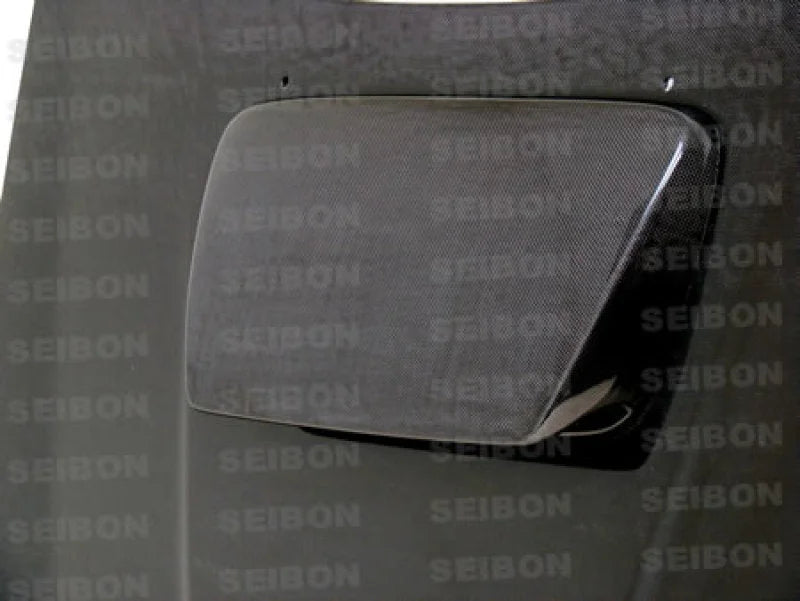 Seibon 06-07 Subaru WRX/STi OEM Carbon Fiber Hood - Main Product View