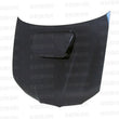 Load image into Gallery viewer, Seibon 06-07 Subaru WRX/STi OEM Carbon Fiber Hood - Side View