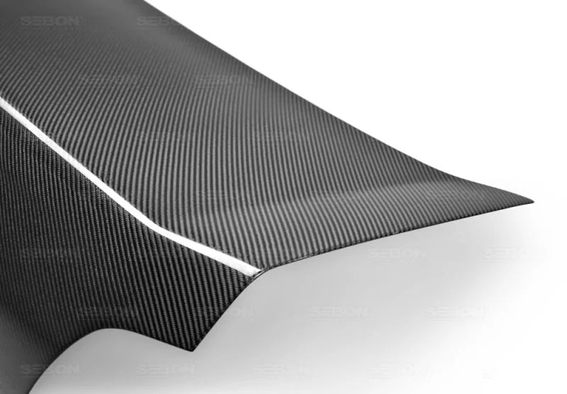 Seibon 06-07 Subaru WRX/STi OEM Carbon Fiber Trunk Lid **does not fit 02-05 models - Main Product View