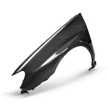 Load image into Gallery viewer, Seibon 06-07 Subaru WRX/STi (Sedan Only) 10mm Wider Carbon Fiber Fenders - Main Product View