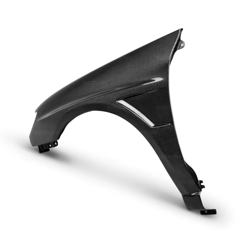 Seibon 06-07 Subaru WRX/STi (Sedan Only) 10mm Wider Carbon Fiber Fenders - Additional View 5