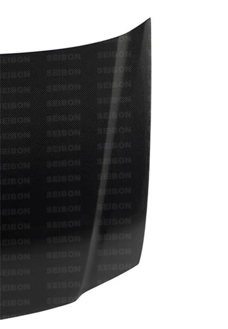 Seibon 06-08 Acura TSX OEM-Style Carbon Fiber Hood - Detail View