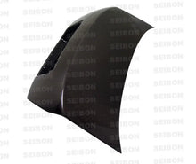 Load image into Gallery viewer, Seibon 06-08 Honda Civic 2DR OEM Carbon Fiber Trunk Lid - Side View