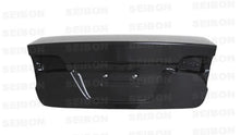 Load image into Gallery viewer, Seibon 06-08 Honda Civic 4DR OEM Carbon Fiber Trunk Lid - Side View
