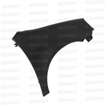 Load image into Gallery viewer, Seibon 06-08 VW GTI 10mm Wider Carbon Fiber Fenders - Side View