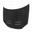 Load image into Gallery viewer, Seibon 06-08 Volkswagen Golf GTI DV-style Carbon Fiber Hood - Main Product View
