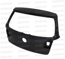 Load image into Gallery viewer, Seibon 06-09 Volkswagegn Golf GTI OEM Carbon Fiber Trunk Lid - Side View