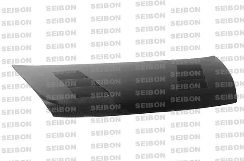 Seibon 06-10 Honda Civic 2 Door TS STyle Carbon Fiber Hood - Main Product View