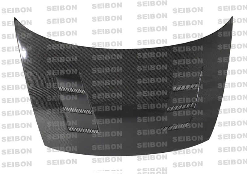 Seibon 06-10 Honda Civic 2 Door TS STyle Carbon Fiber Hood - Side View