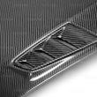 Load image into Gallery viewer, Seibon 06-10 Honda Civic 4 Door JDM / Acura CSX (FD1/2/3/5) MG II Carbon Fiber Hood - Main Product View