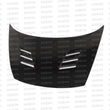 Load image into Gallery viewer, Seibon 06-10 Honda Civic 4 Door TM Style Carbon Fiber Hood - Main Product View