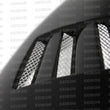 Load image into Gallery viewer, Seibon 06-10 Honda Civic 4 Door TM Style Carbon Fiber Hood - Side View