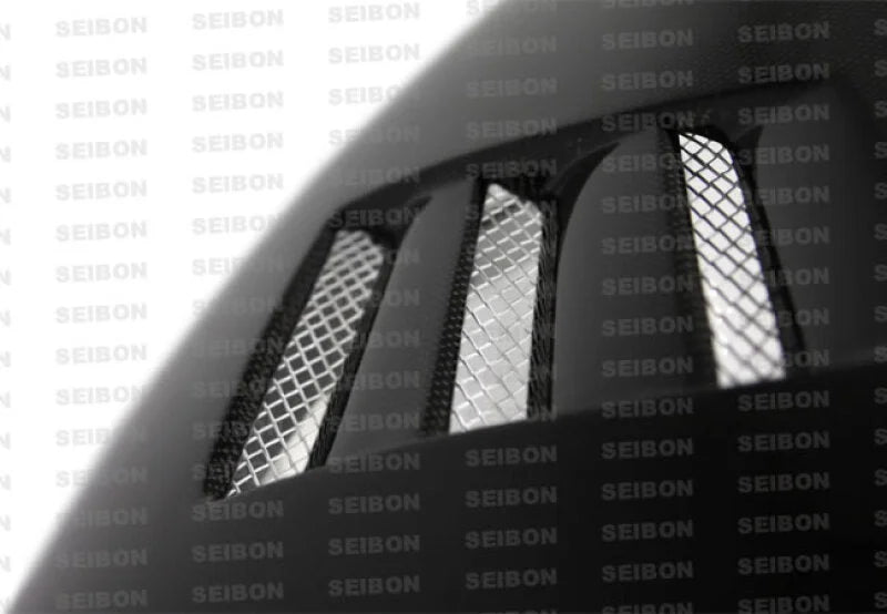 Seibon 06-10 Honda Civic 4 Door TM Style Carbon Fiber Hood - Side View