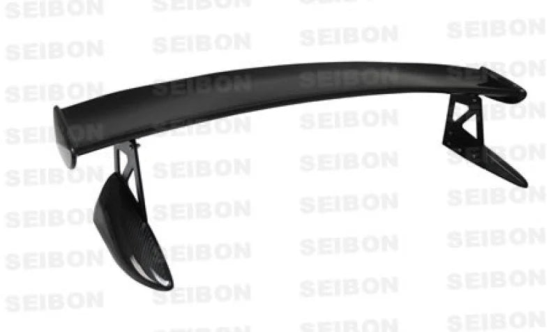 Seibon 06-10 Honda Civic 4DR MG Style Carbon Fiber Rear Spoiler - Main Product View