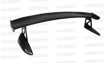 Load image into Gallery viewer, Seibon 06-10 Honda Civic 4DR MG Style Carbon Fiber Rear Spoiler - Main Product View