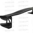 Load image into Gallery viewer, Seibon 06-10 Honda Civic 4DR MG Style Carbon Fiber Rear Spoiler - Side View