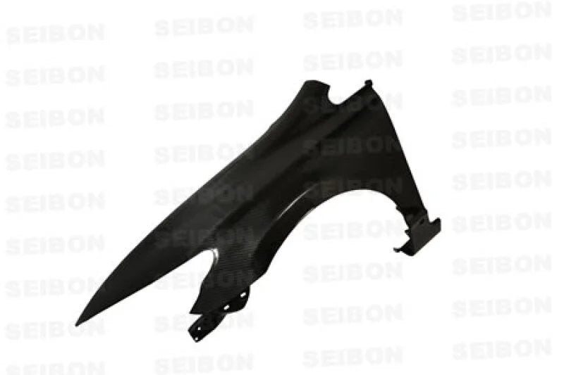 Seibon 06-10 Honda Civic 4dr JDM / Acura CSX Carbon Fiber JDM Model Fenders (Pair) - Installation View