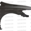 Load image into Gallery viewer, Seibon 06-10 Honda Civic 4dr OEM Style Carbon Fiber Fenders - Side View