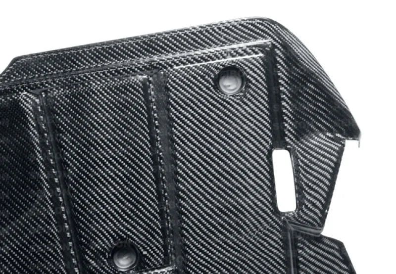 Seibon 07-08 Nissan 350Z Carbon Fiber Engine Cover - Back View