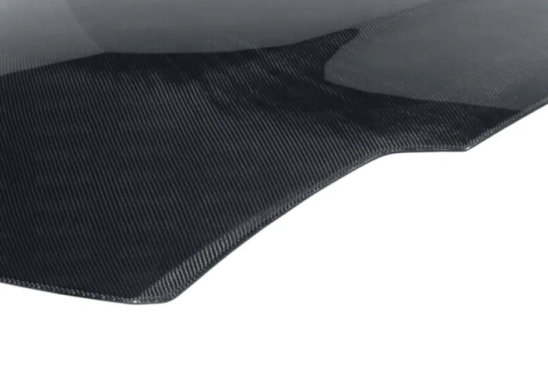 Seibon 07-08 Nissan 350z OEM-style Carbon Fiber Hood - Side View