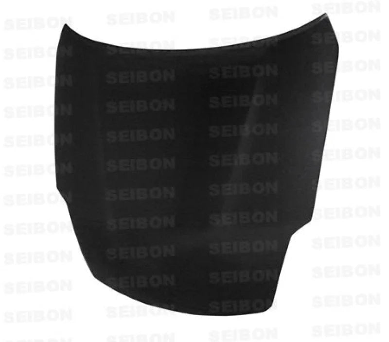 Seibon 07-08 Nissan 350z OEM-style Carbon Fiber Hood - Back View