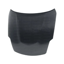 Load image into Gallery viewer, Seibon 07-08 Nissan 350z OEM-style Carbon Fiber Hood - Installation View